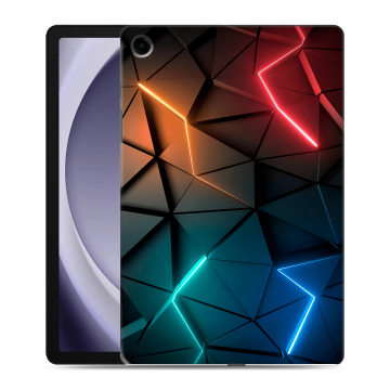 Силиконовый чехол на планшета Samsung Galaxy Tab A9 Plus с принтом Абстракция неон Силиконовый чехол на планшета Samsung Galaxy Tab A9 Plus с принтом Абстракция неон