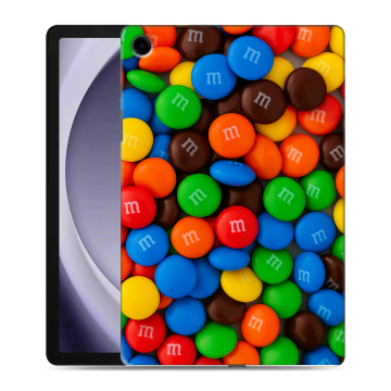 Силиконовый чехол на планшета Samsung Galaxy Tab A9 Plus с принтом Конфеты Силиконовый чехол на планшета Samsung Galaxy Tab A9 Plus с принтом Конфеты