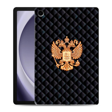 Силиконовый чехол на Samsung Galaxy Tab A9 Plus с принтом Герб России принт