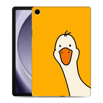 Силиконовый чехол на Samsung Galaxy Tab A9 Plus с принтом Утка