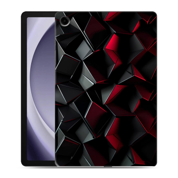 Силиконовый чехол на Samsung Galaxy Tab A9 Plus с принтом Абстракция