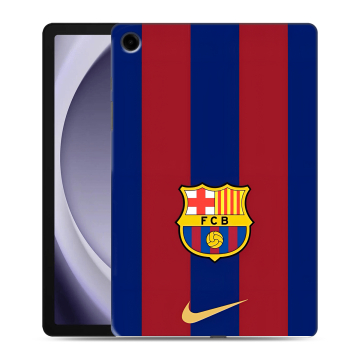 Силиконовый чехол на Samsung Galaxy Tab A9 Plus с принтом Барселона Barcelona