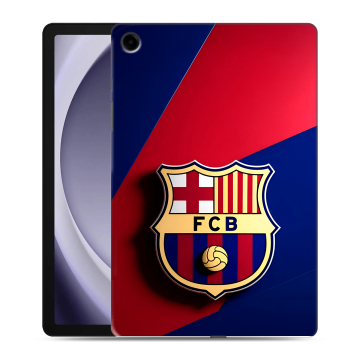 Силиконовый чехол на Samsung Galaxy Tab A9 Plus с принтом Барселона Barcelona