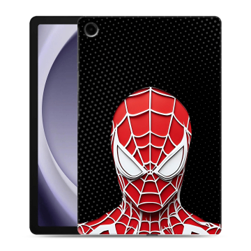 Силиконовый чехол на Samsung Galaxy Tab A9 Plus с принтом человек паук spiderman