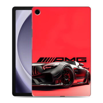 Силиконовый чехол на Samsung Galaxy Tab A9 Plus с принтом Мерседес Mercedes AMG Силиконовый чехол на Samsung Galaxy Tab A9 Plus с принтом Мерседес Mercedes AMG