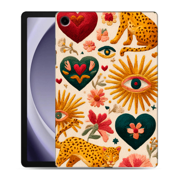 Силиконовый чехол на Samsung Galaxy Tab A9 Plus с принтом Модный принт Силиконовый чехол на Samsung Galaxy Tab A9 Plus с принтом Модный принт