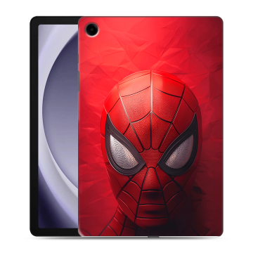 Силиконовый чехол на Samsung Galaxy Tab A9 Plus с принтом Spiderman Человек паук