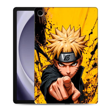 Силиконовый чехол на Samsung Galaxy Tab A9 Plus с принтом Naruto Наруто