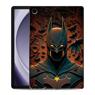 Силиконовый чехол на Samsung Galaxy Tab A9 Plus с принтом Batman Бэтмен