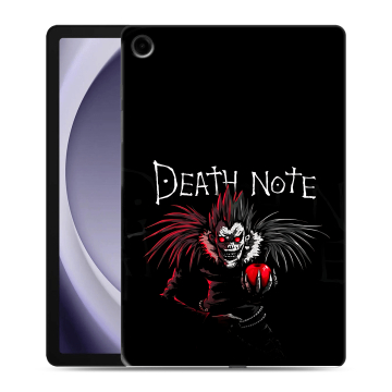Силиконовый чехол на Samsung Galaxy Tab A9 Plus с принтом Death note Тетрадь смерти