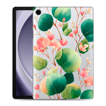Силиконовый чехол на Samsung Galaxy Tab A9 Plus с принтом женский