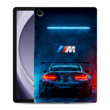 Силиконовый чехол на Samsung Galaxy Tab A9 Plus с принтом BMW БМВ