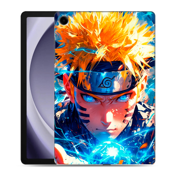 Силиконовый чехол на Samsung Galaxy Tab A9 Plus с принтом Аниме Наруто Naruto
