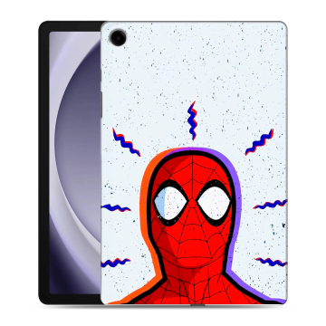 Силиконовый чехол на Samsung Galaxy Tab A9 Plus с принтом Spiderman Человек паук