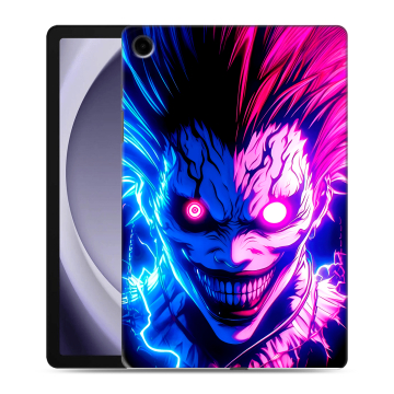 Силиконовый чехол на Samsung Galaxy Tab A9 Plus с принтом Death note Тетрадь смерти