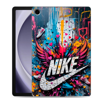 Силиконовый чехол на Samsung Galaxy Tab A9 Plus с принтом Nike Найк