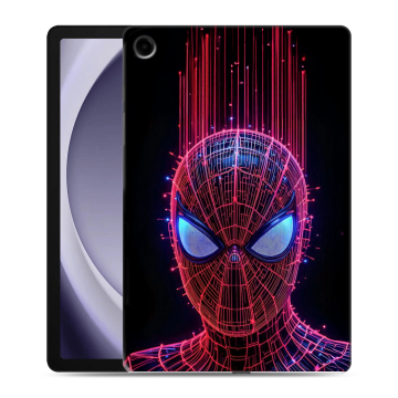 Силиконовый чехол на Samsung Galaxy Tab A9 Plus с принтом Spiderman Человек паук