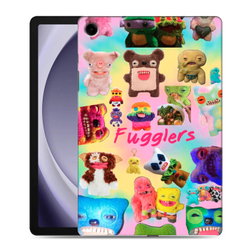 Силиконовый чехол на Samsung Galaxy Tab A9 Plus с принтом Флагер Fuggler