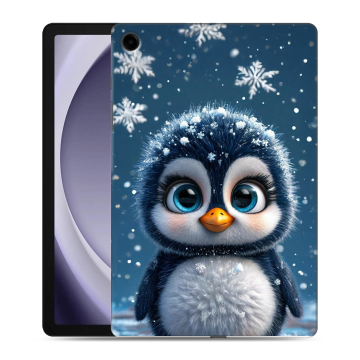 Силиконовый чехол на Samsung Galaxy Tab A9 Plus с принтом Новый год