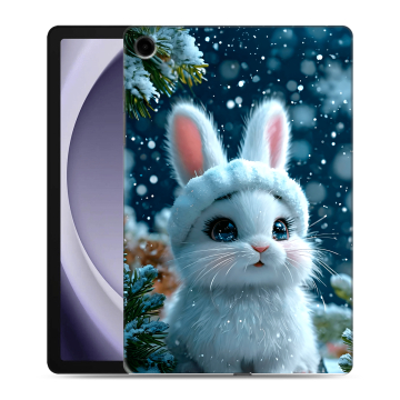 Силиконовый чехол на Samsung Galaxy Tab A9 Plus с принтом Новый год Силиконовый чехол на Samsung Galaxy Tab A9 Plus с принтом Новый год