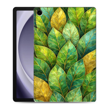 Силиконовый чехол на Samsung Galaxy Tab A9 Plus с принтом женский