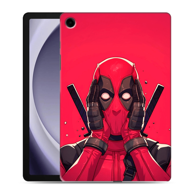 Силиконовый чехол на Samsung Galaxy Tab A9 Plus с принтом Дедпул Deadpool Силиконовый чехол на Samsung Galaxy Tab A9 Plus с принтом Дедпул Deadpool