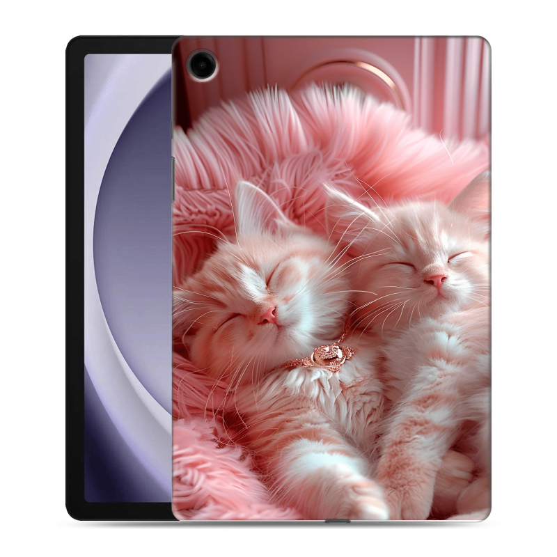 Силиконовый чехол на Samsung Galaxy Tab A9 Plus с принтом котята котики Силиконовый чехол на Samsung Galaxy Tab A9 Plus с принтом котята котики