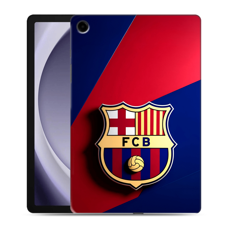Силиконовый чехол на Samsung Galaxy Tab A9 Plus с принтом Барселона Barcelona Силиконовый чехол на Samsung Galaxy Tab A9 Plus с принтом Барселона Barcelona