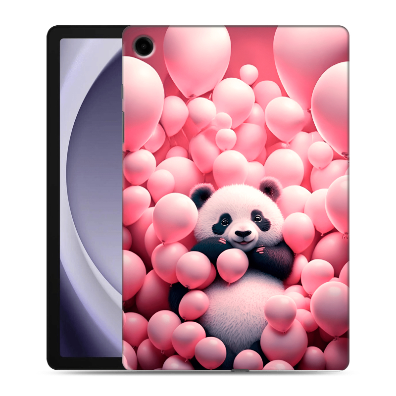Силиконовый чехол на Samsung Galaxy Tab A9 Plus с принтом Панда Силиконовый чехол на Samsung Galaxy Tab A9 Plus с принтом Панда
