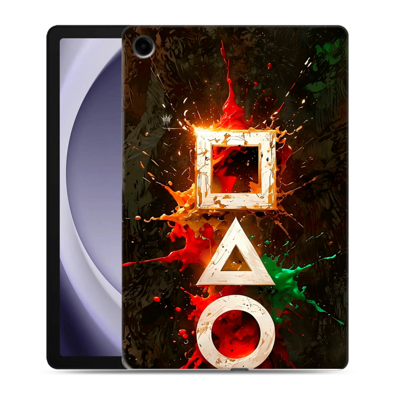 Силиконовый чехол на Samsung Galaxy Tab A9 Plus с принтом Squid Game Игра кальмара Силиконовый чехол на Samsung Galaxy Tab A9 Plus с принтом Squid Game Игра кальмара