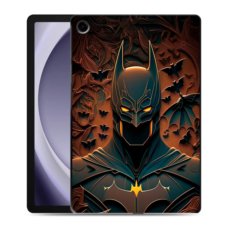 Силиконовый чехол на планшета Samsung Galaxy Tab A9 Plus с принтом Batman Бэтмен Силиконовый чехол на планшета Samsung Galaxy Tab A9 Plus с принтом Batman Бэтмен