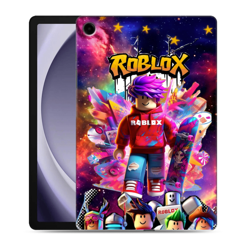 Силиконовый чехол на Samsung Galaxy Tab A9 Plus с принтом Roblox Роблокс Силиконовый чехол на Samsung Galaxy Tab A9 Plus с принтом Roblox Роблокс