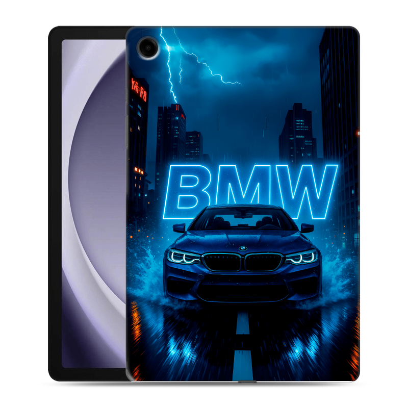Силиконовый чехол на Samsung Galaxy Tab A9 Plus с принтом BMW БМВ Силиконовый чехол на Samsung Galaxy Tab A9 Plus с принтом BMW БМВ
