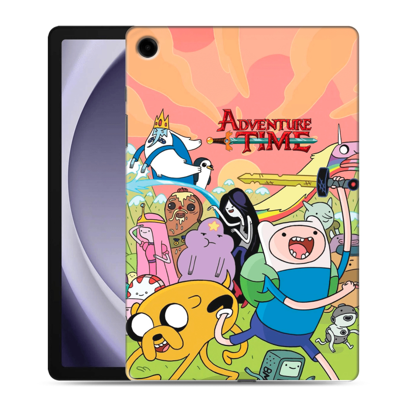 Силиконовый чехол на Samsung Galaxy Tab A9 Plus с принтом Adventure time Время приключений Силиконовый чехол на Samsung Galaxy Tab A9 Plus с принтом Adventure time Время приключений