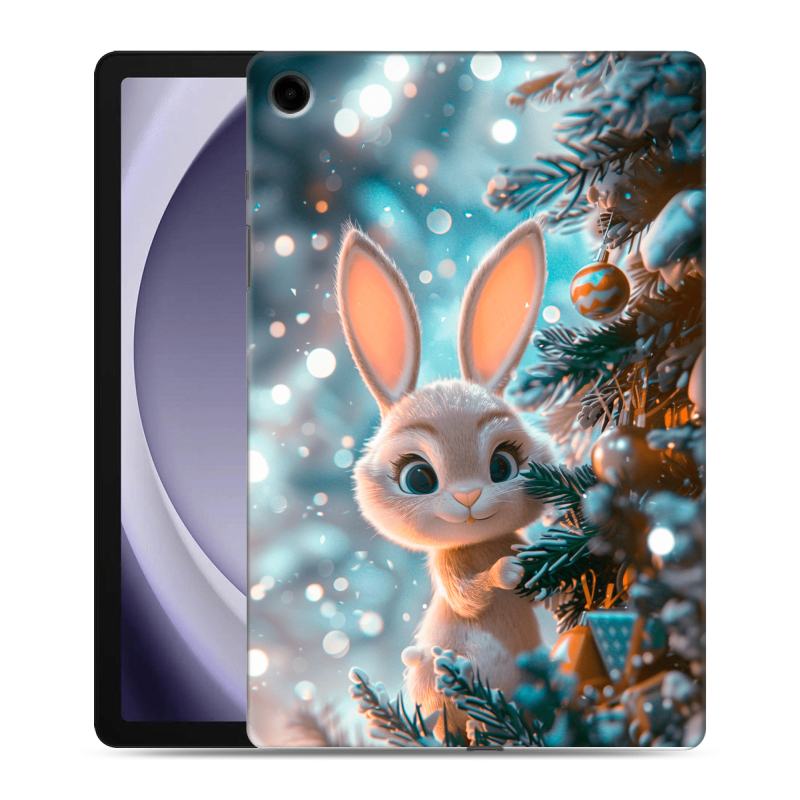 Силиконовый чехол на Samsung Galaxy Tab A9 Plus с принтом Новый год Силиконовый чехол на Samsung Galaxy Tab A9 Plus с принтом Новый год