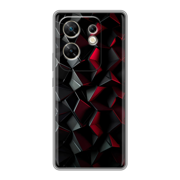 Силиконовый чехол на Infinix Zero 30 4G с принтом Абстракция Силиконовый чехол на Infinix Zero 30 4G с принтом Абстракция