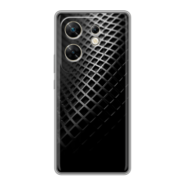 Силиконовый чехол на Infinix Zero 30 4G с принтом Текстура металла Силиконовый чехол на Infinix Zero 30 4G с принтом Текстура металла