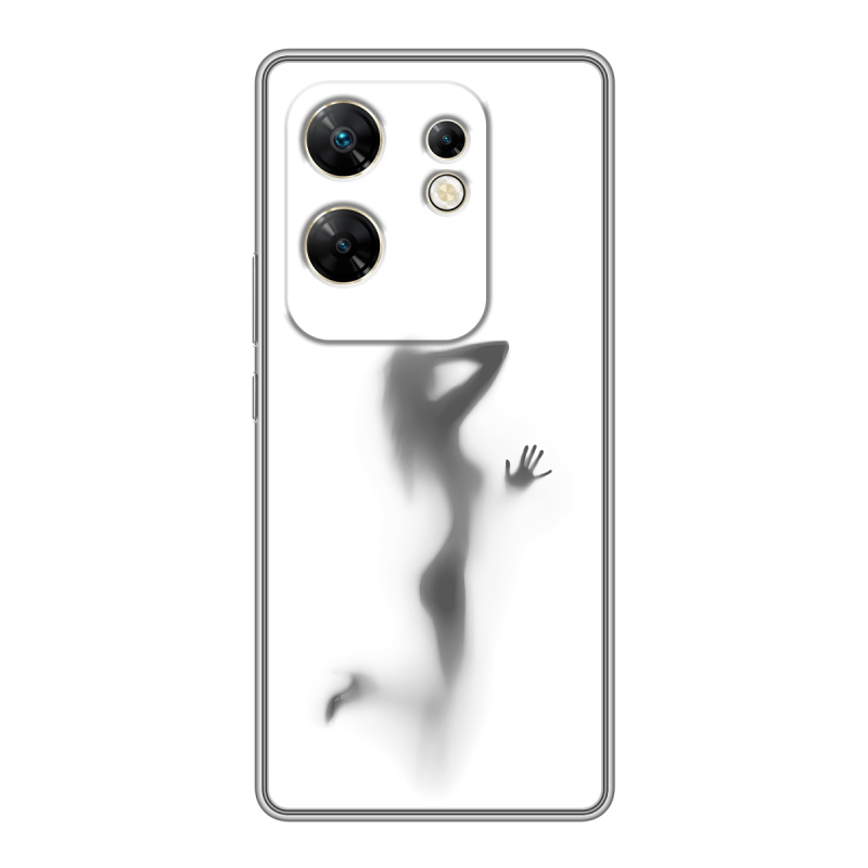 Силиконовый чехол на Infinix Zero 30 4G с принтом Силуэт Силиконовый чехол на Infinix Zero 30 4G с принтом Силуэт