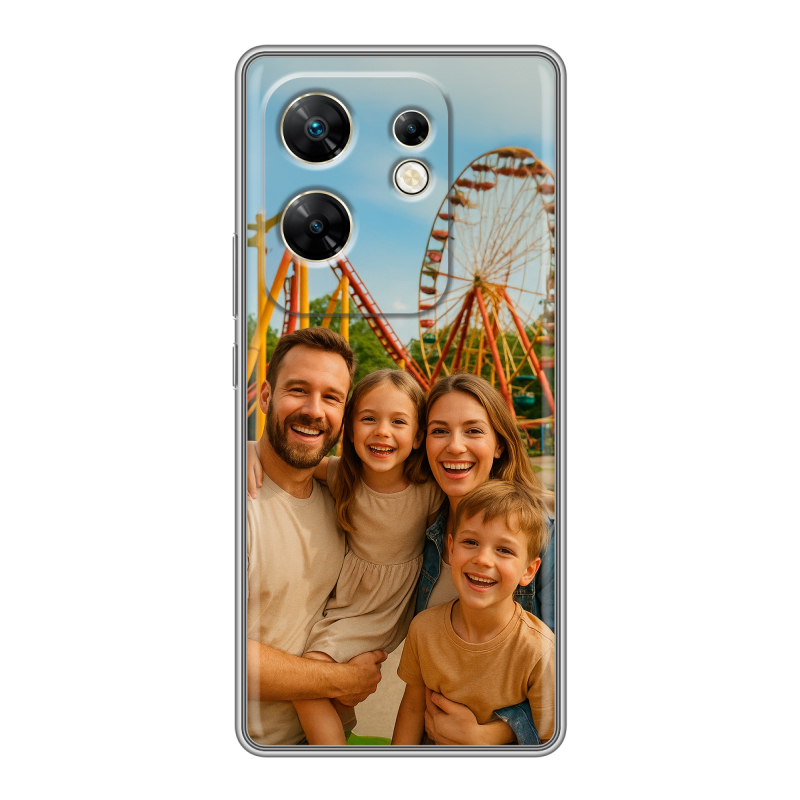 Силиконовый чехол на Infinix Zero 30 4G с принтом чехол с фото Силиконовый чехол на Infinix Zero 30 4G с принтом чехол с фото