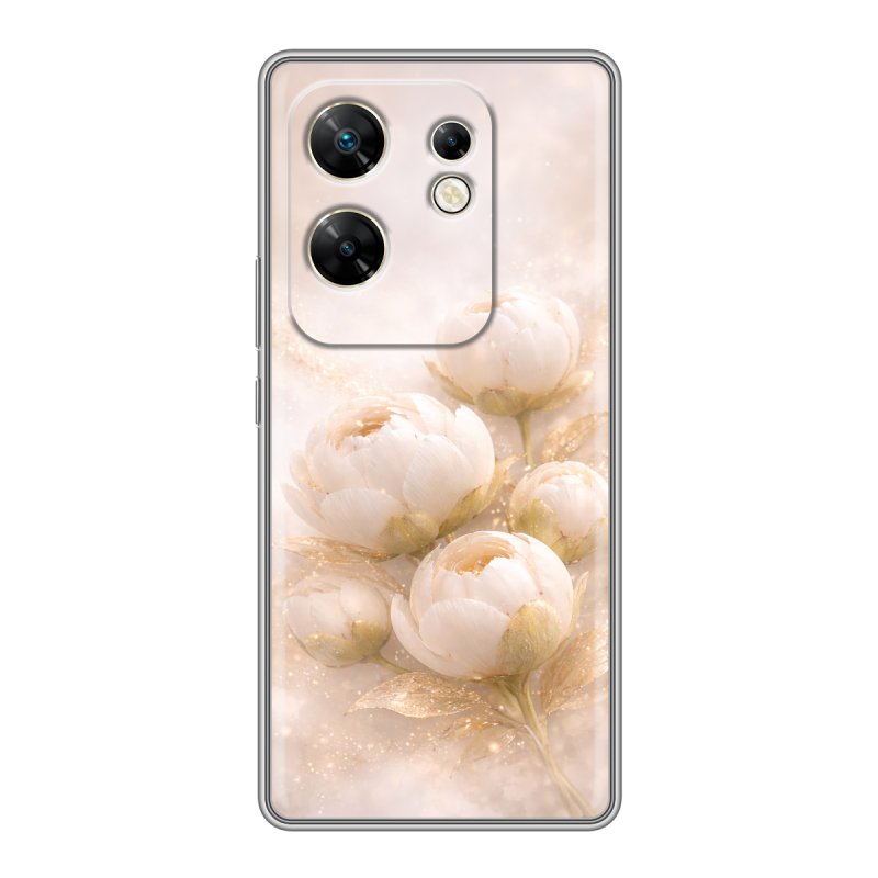 Силиконовый чехол на Infinix Zero 30 4G с принтом женский Силиконовый чехол на Infinix Zero 30 4G с принтом женский