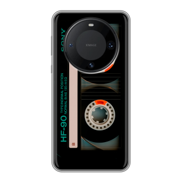 Силиконовый чехол на Huawei Mate 60 Pro с принтом Кассета Силиконовый чехол на Huawei Mate 60 Pro с принтом Кассета