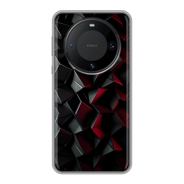 Силиконовый чехол на Huawei Mate 60 Pro с принтом Абстракция Силиконовый чехол на Huawei Mate 60 Pro с принтом Абстракция