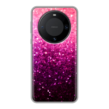 Силиконовый чехол на Huawei Mate 60 Pro с принтом Блестки