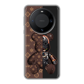 Силиконовый чехол на Huawei Mate 60 Pro с принтом Луи робот