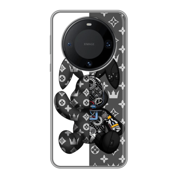 Силиконовый чехол на Huawei Mate 60 Pro с принтом Луи робот