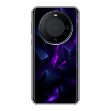 Силиконовый чехол на Huawei Mate 60 Pro с принтом Абстракиция
