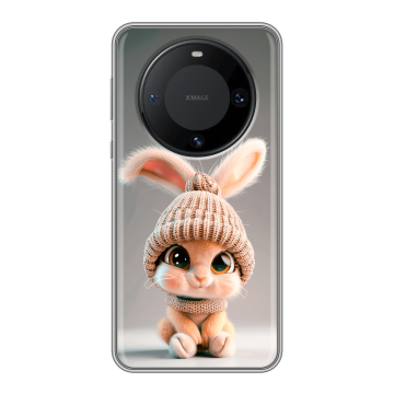 Силиконовый чехол на Huawei Mate 60 Pro с принтом Кролик