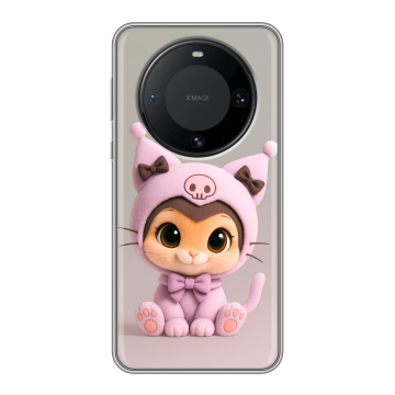 Силиконовый чехол на Huawei Mate 60 Pro с принтом Куроми Kuromi Силиконовый чехол на Huawei Mate 60 Pro с принтом Куроми Kuromi