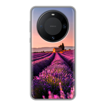 Силиконовый чехол на Huawei Mate 60 Pro с принтом лаванда Силиконовый чехол на Huawei Mate 60 Pro с принтом лаванда