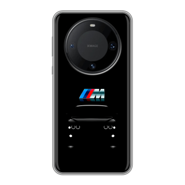 Силиконовый чехол на Huawei Mate 60 Pro с принтом БМВ BMW